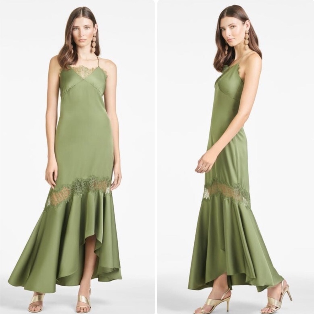 New With Tags moss green
SACHIN & BABI maxi dress SZ 4